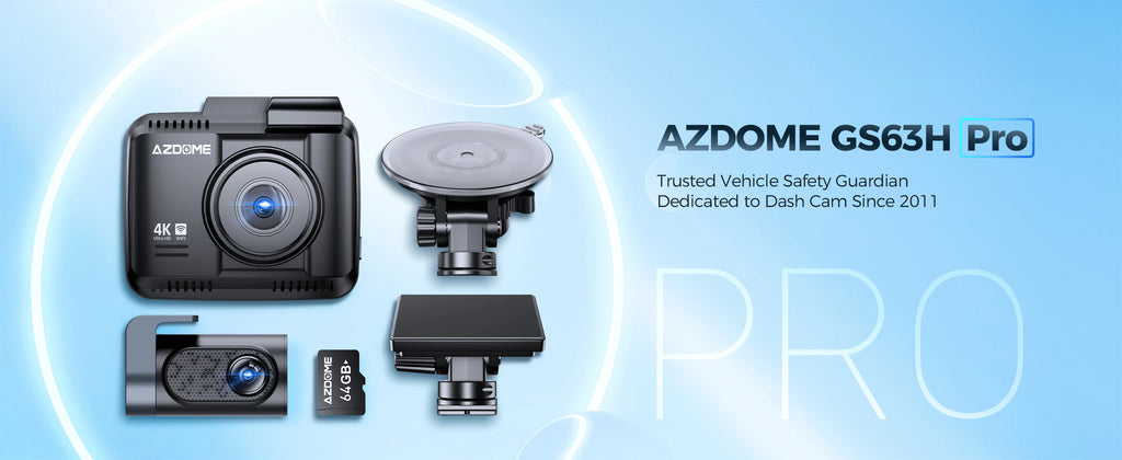 Dashcam 4K ZIVO — WiFi GPS ADAS